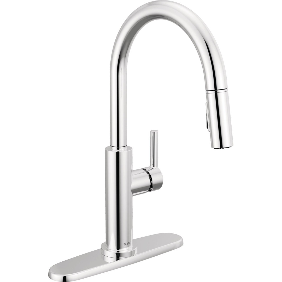 Nicoli Pull Down Sprayer Kitchen Sink Faucet, Single Handle Kitchen Faucet